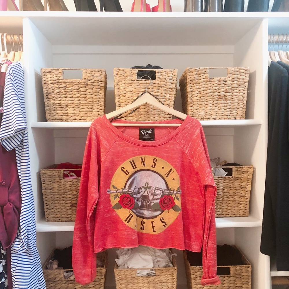 Crop top sweatshirt!